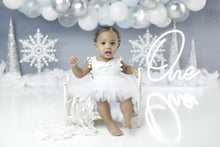Load image into Gallery viewer, Winter Snow Queen Tutu Romper
